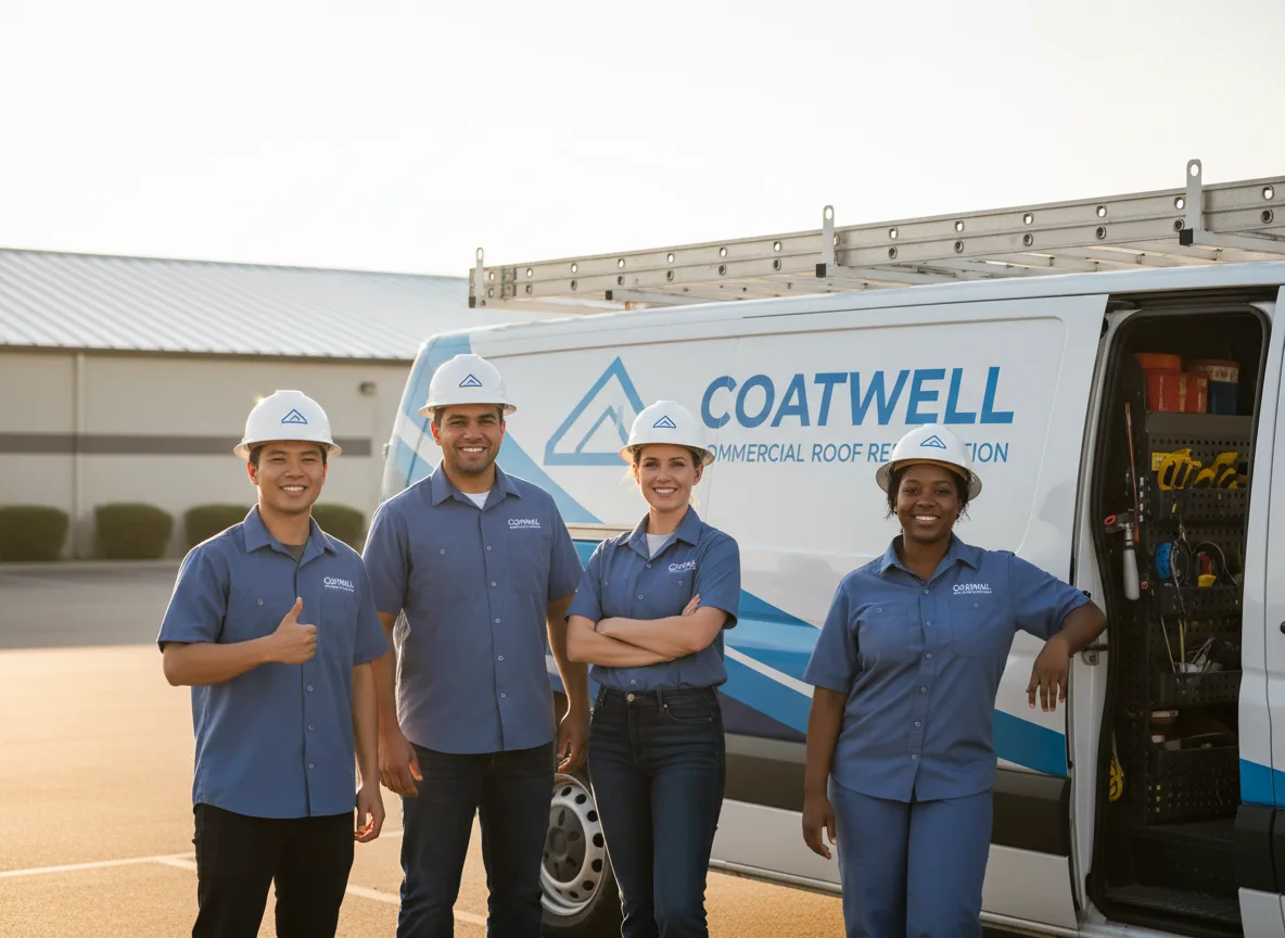 Commercial roof coating company in Glynn, LA